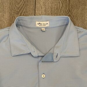 Peter Millar Summer Comfort Golf Polo Mens XXL Waste Management TPC Scottsdale
